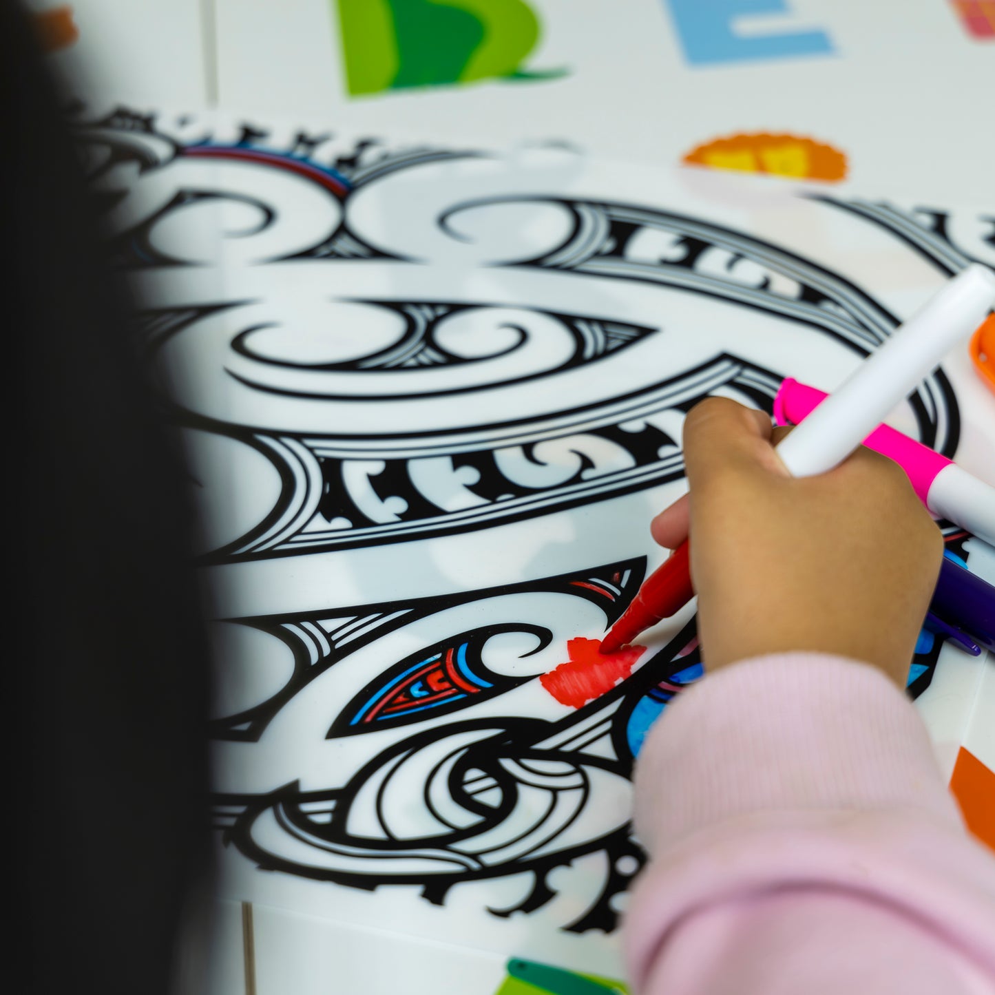 Washable Colouring Mats