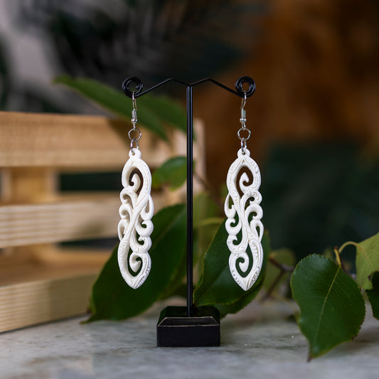 Multi Koru Bone Earrings