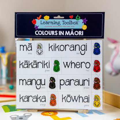 Magnetic NZ Māori Colours