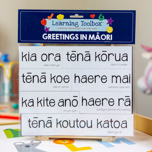 Magnetic NZ Māori Greetings 25pcs