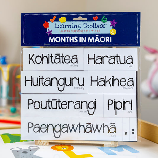 Magnetic NZ Māori Months 21pcs