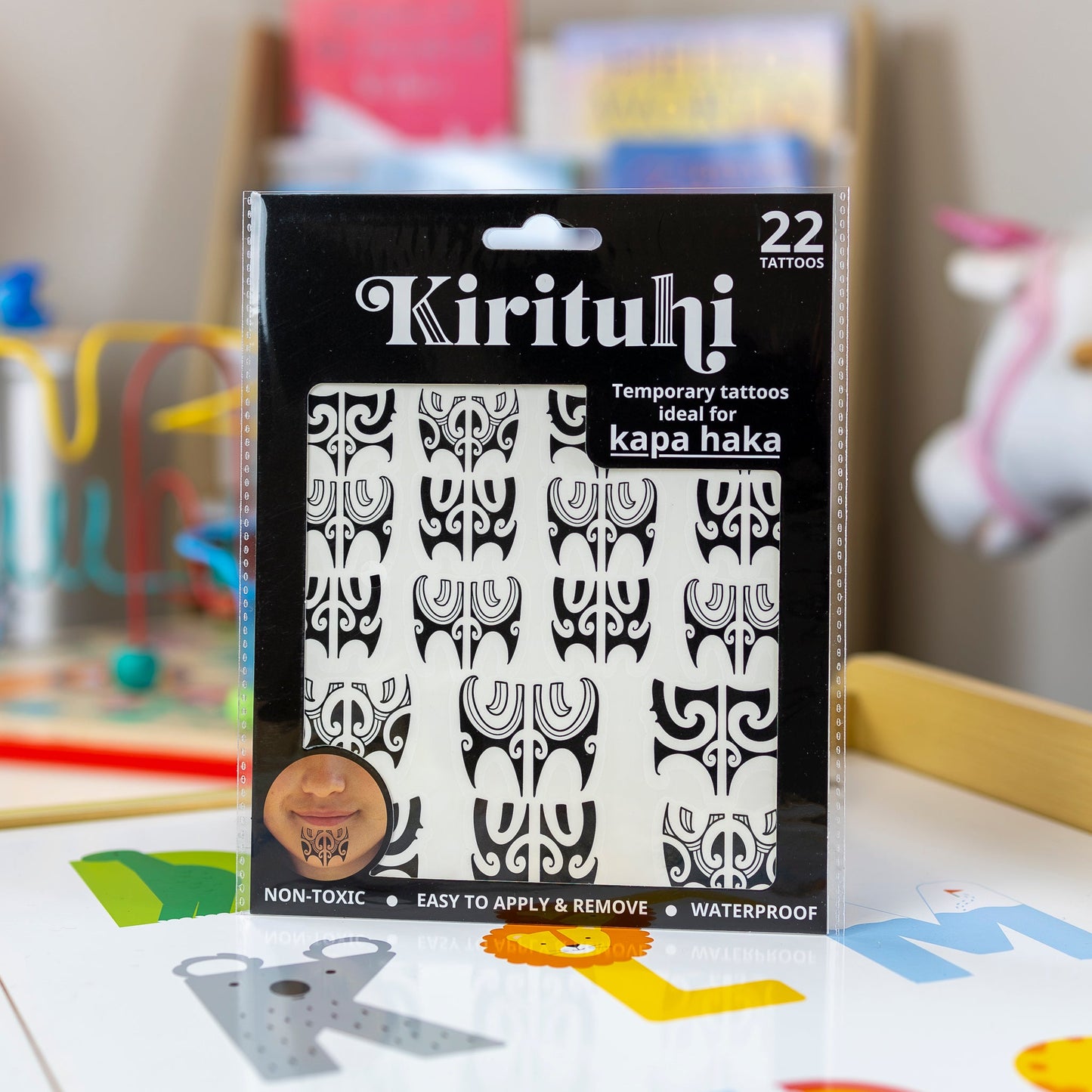 🎁 Kirituhi - Moko Kauae Temporary Tattoo (100% off)