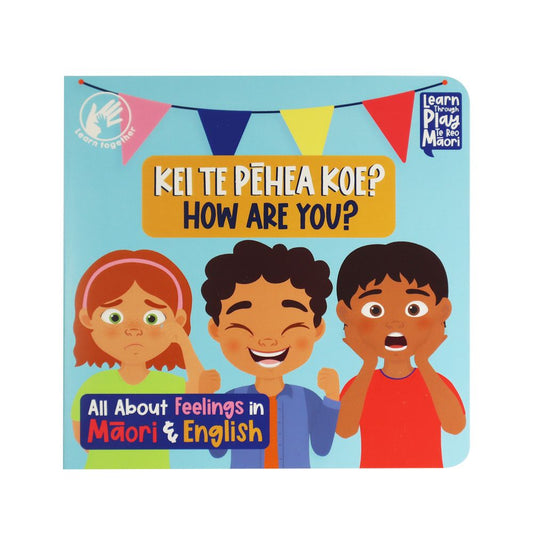 Feelings: Te Reo Māori Board Book