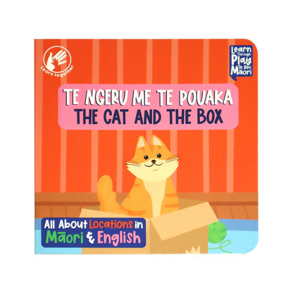 The Cat And The Box: Te Reo Māori Board Book