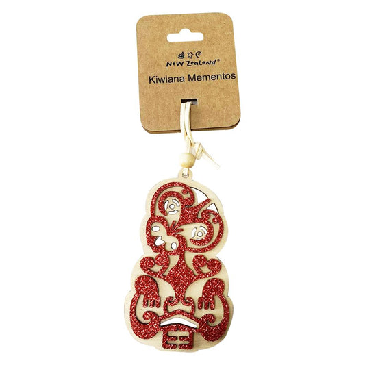 Tiki: Hanging Ornament Glitter