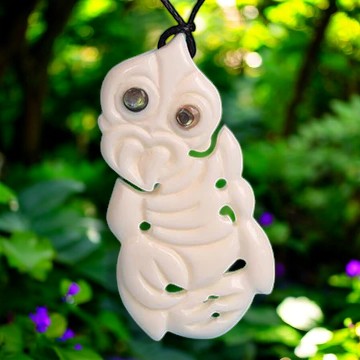 Bone Tiki Pendant