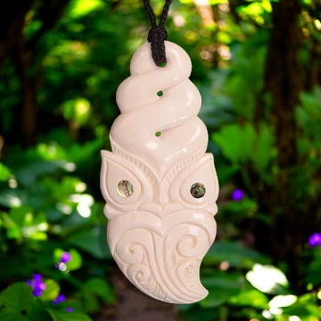 Tiki with Twist Pendant