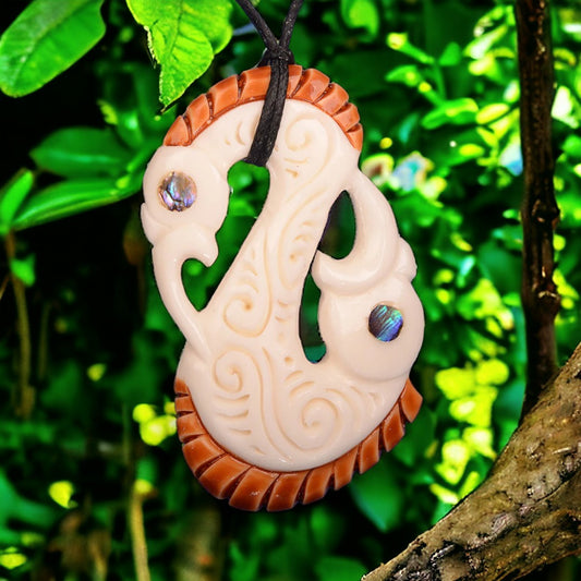 Double Head Manaia Pendant