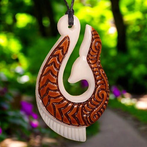 Bone Hook Pendant