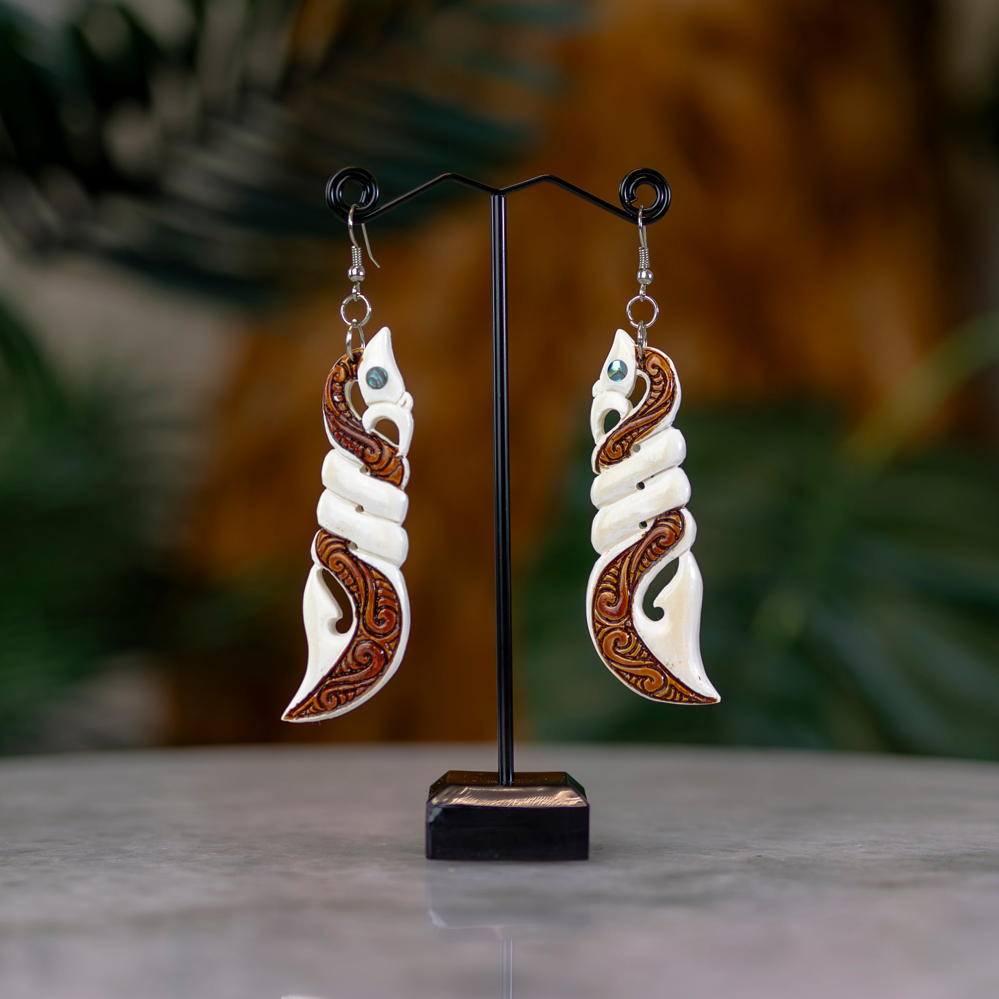 Bone_Manaia_Twist_Earrings_2 - XMT Creations