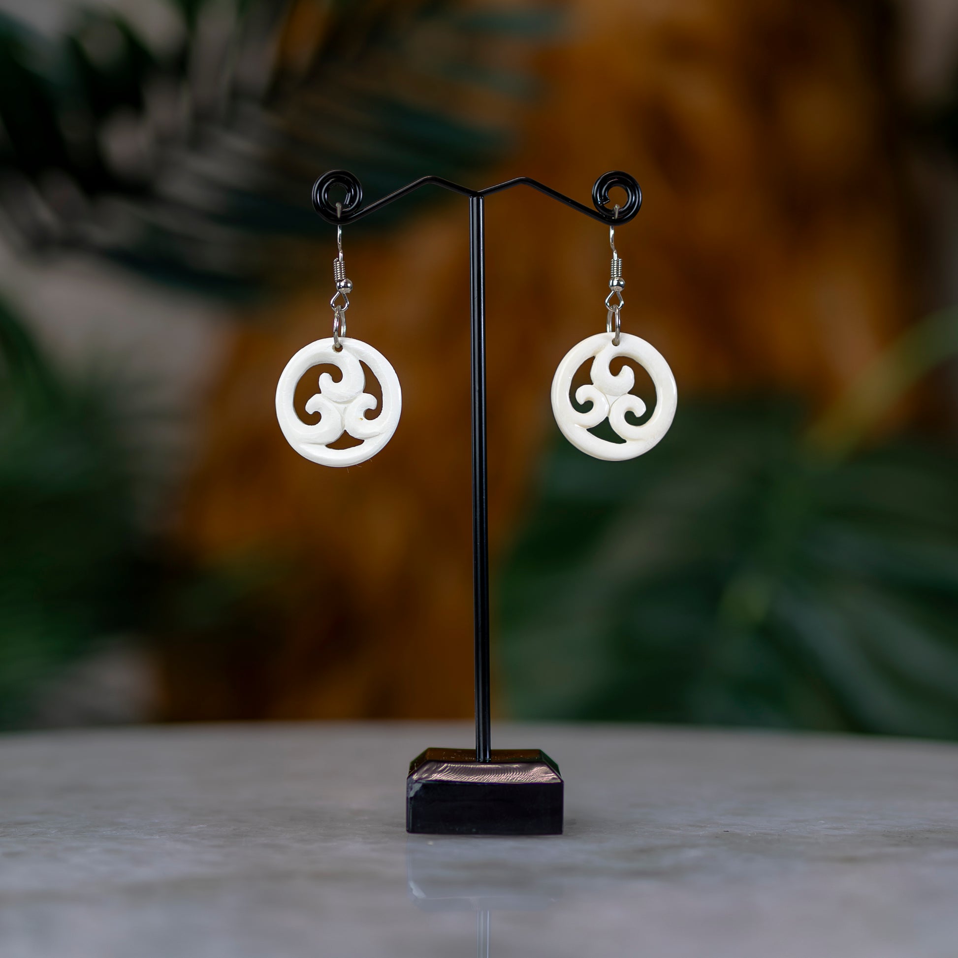 Bone_Triple_Koru_Earrings_2 - XMT Creations