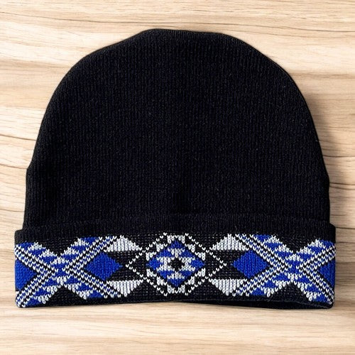 Royal Blue Taniko Beanie