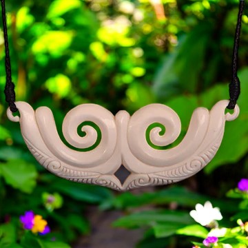 Double_Koru_Breastplate_Pendant_1 - XMT Creations