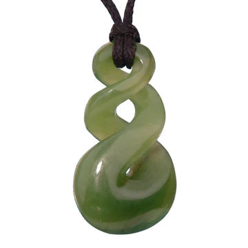 Pounamu Double Twist Pendant