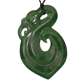 Large Pounamu Manaia Pendant