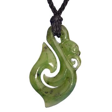 Pounamu Manaia Hook Pendant