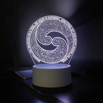 Spiral Whānau Night Light