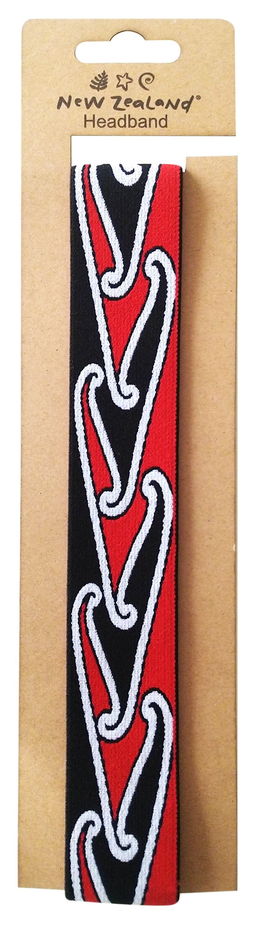 Māori_Kowhaiwhai_Elastic_Headband_1 - XMT Creations