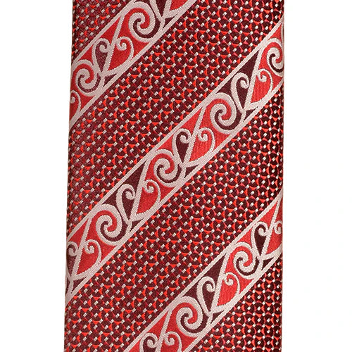 Red Māori Necktie