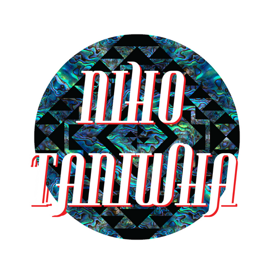 Niho_Taniwha_Iron-On_Blue_1 - XMT Creations