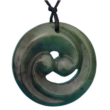 Pounamu_Closed_Spiral_Koru_Pendant_1 - XMT Creations