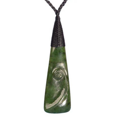 Pounamu_Koru_Drop_Pendant_1 - XMT Creations