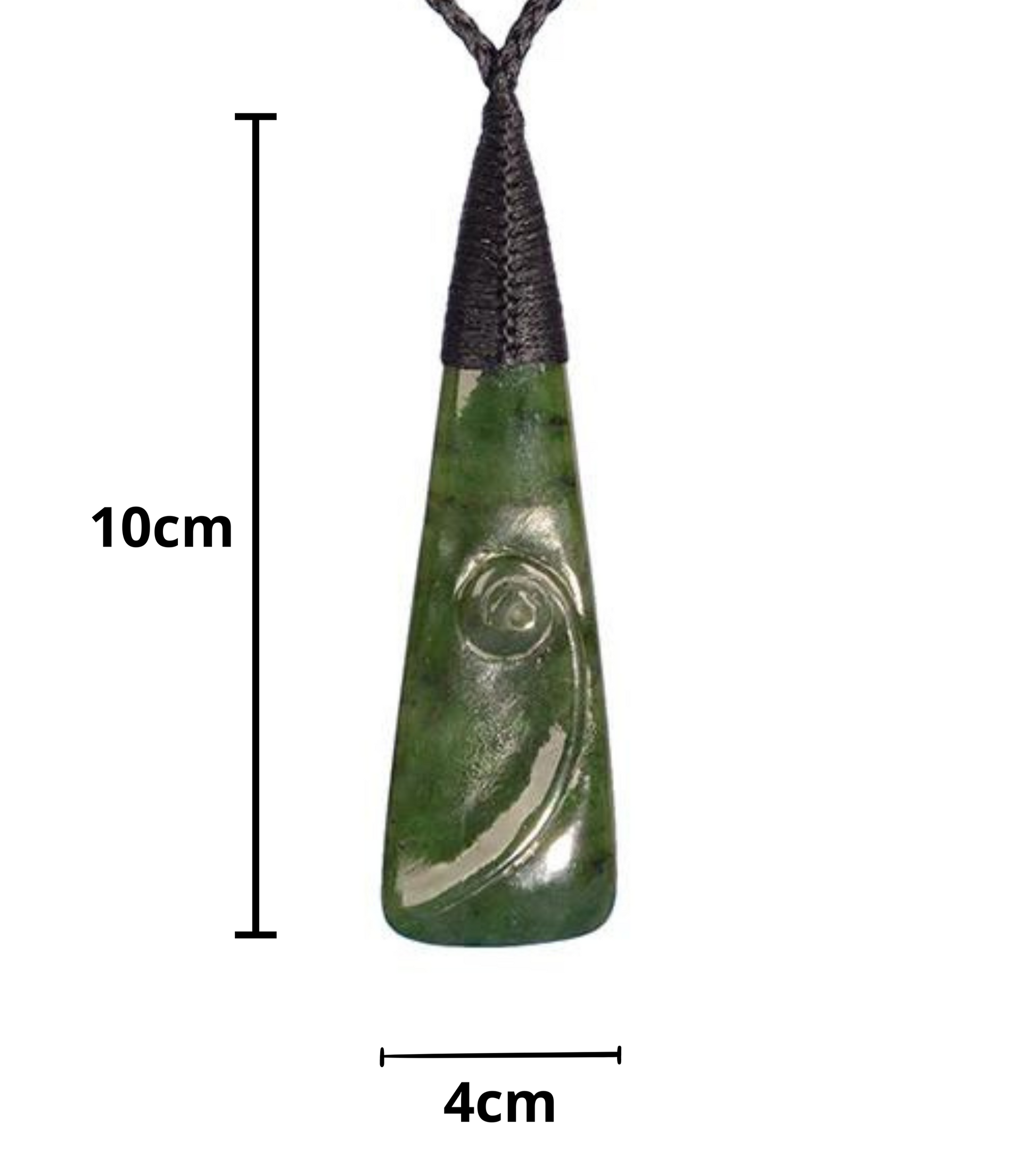 Pounamu_Koru_Drop_Pendant_2 - XMT Creations