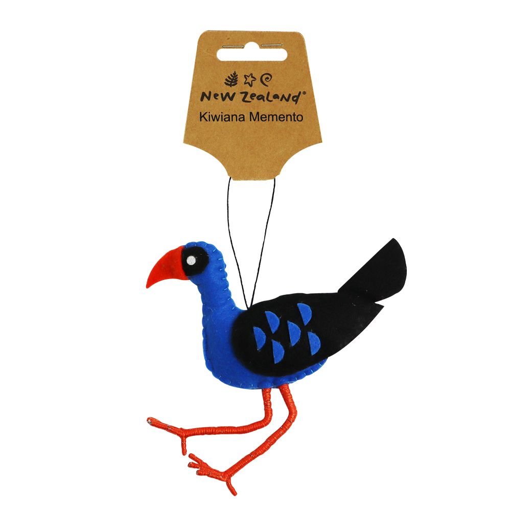 Pukeko_Felt_Hanging_Ornament_1 - XMT Creations