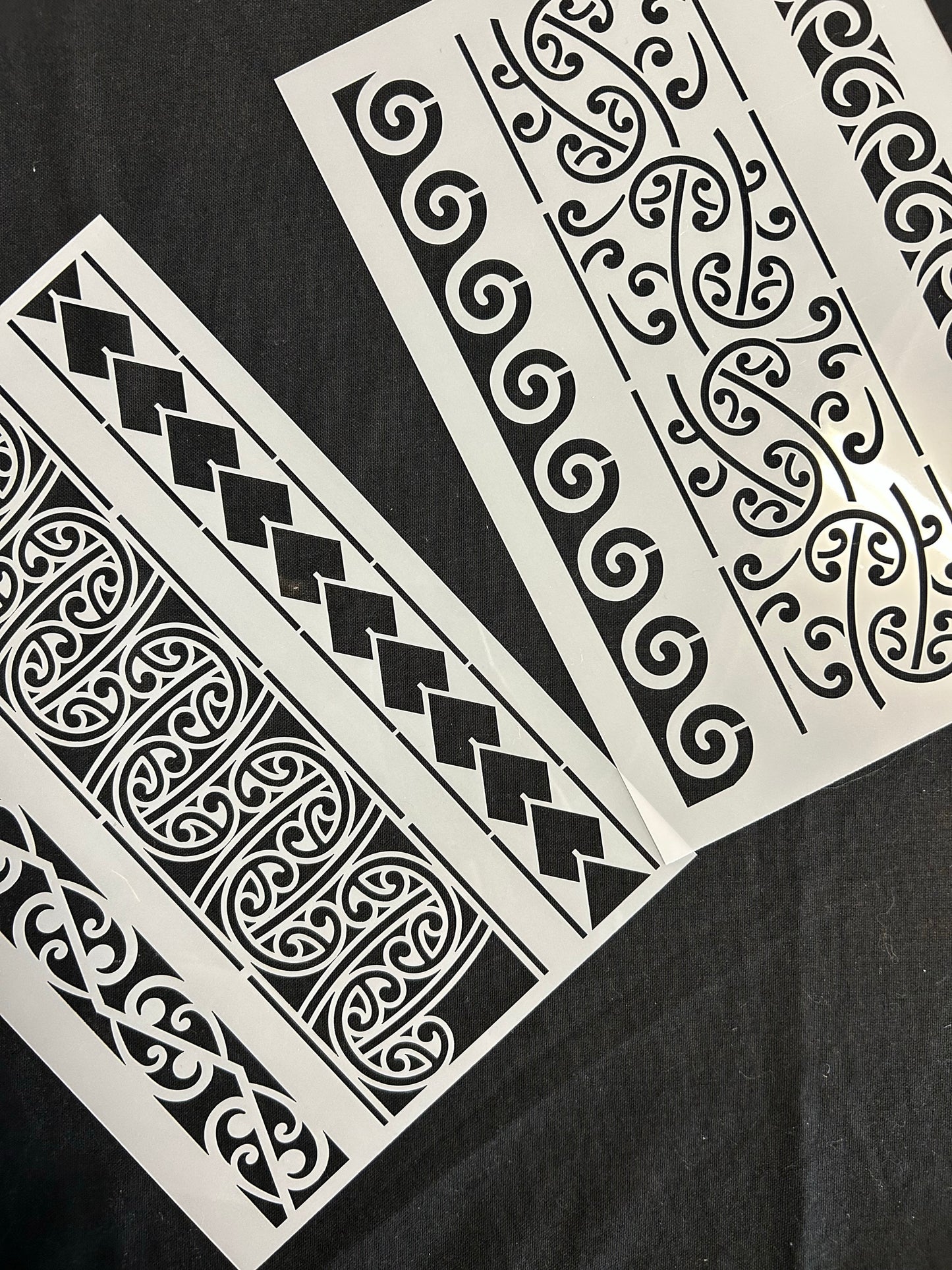 Māori Design Stencils - 3 Pack