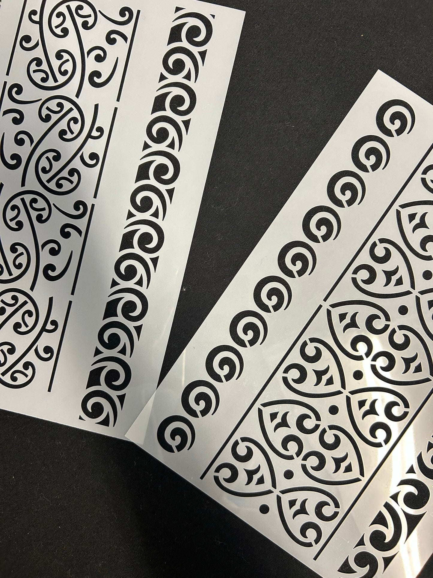 Māori Design Stencils - 3 Pack