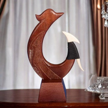 Wooden Fish Hook Stand