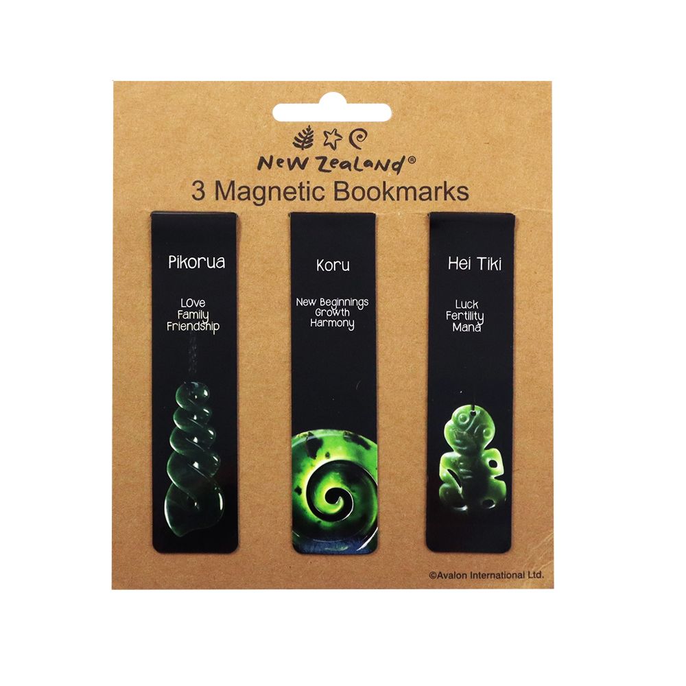 Pounamu Magnetic Bookmarks