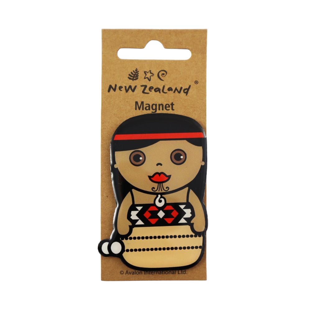 Wahine_Māori_Magnet_1 - XMT Creations