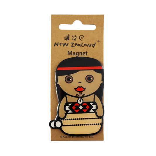 Wahine_Māori_Magnet_1 - XMT Creations